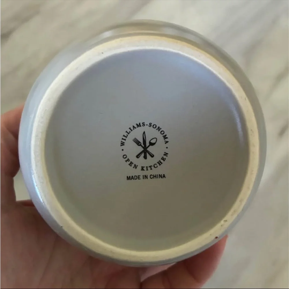 Williams Sonoma Gray Bud Vase